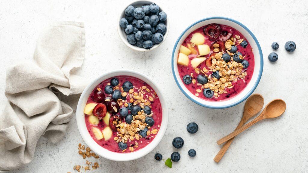 Smoothie bowls con frutas naturales Zumit