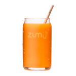Smoothie Ginger Boost de Zumit- Caja de 20 unidades de jengibre, pera, manzana y zanahoria