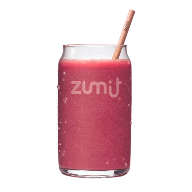 Smoothie Delightful de Zumit- Caja de 20 unidades de plátano, arándanos, açaí y mango