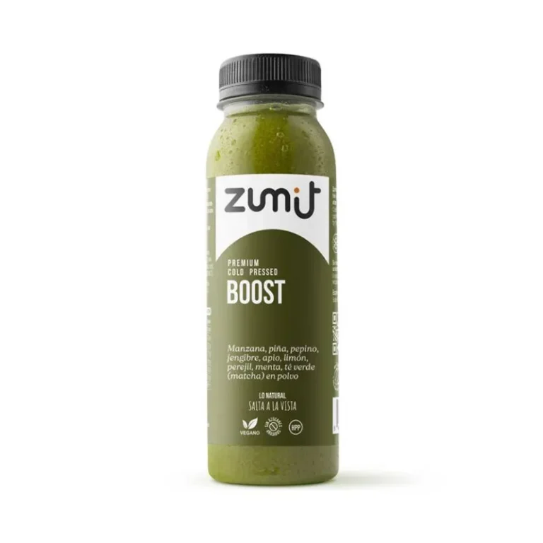 Zumo Cold Press Premium Boost HPP de Zumit - caja de 8 unidades