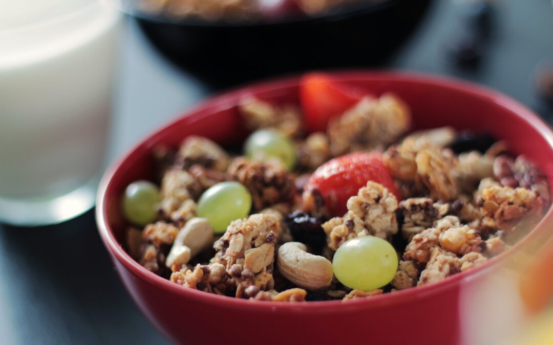 Granola, a great food with many benefits