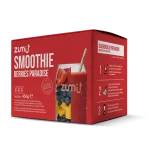 Smoothie Berries Paradise de Zumit- Caja de 3 unidades de fresa, mango, arándanos y cereza para la elaboración de smoothies en casa