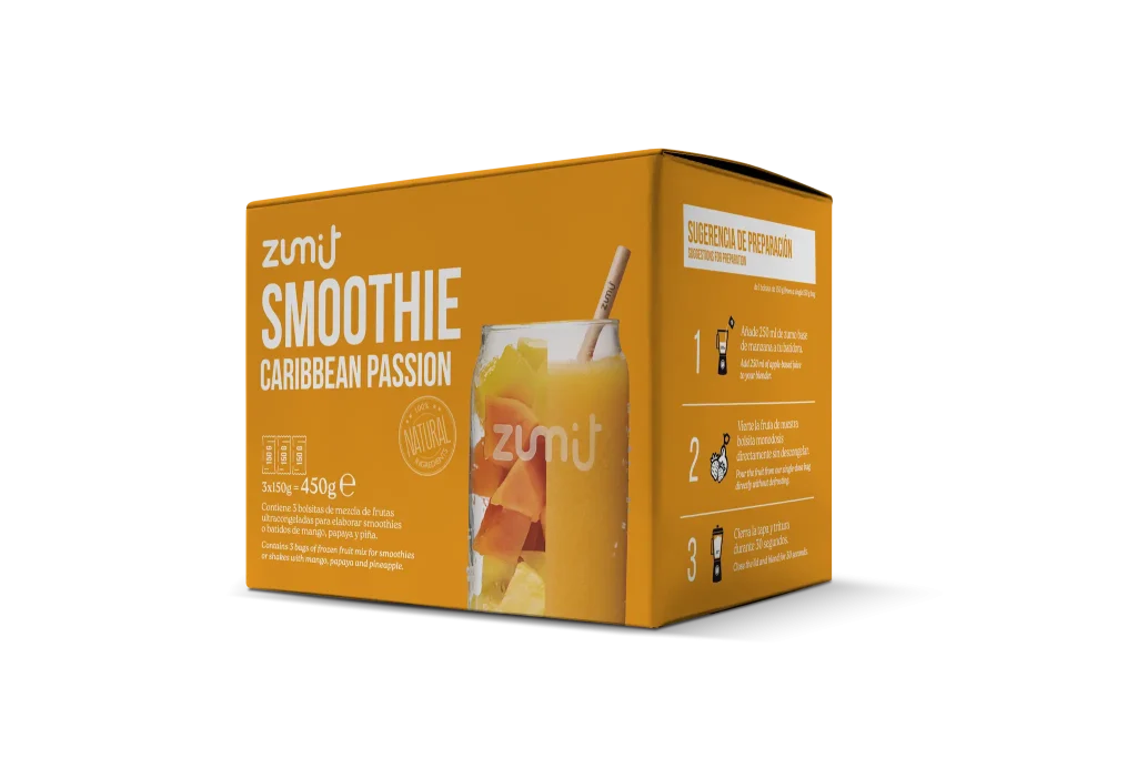 Smoothie retail Caribbean passion