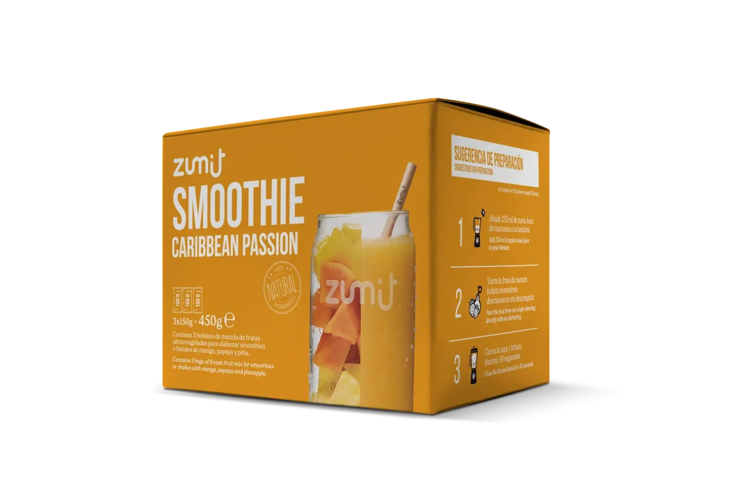 Smoothie retail Caribbean passion