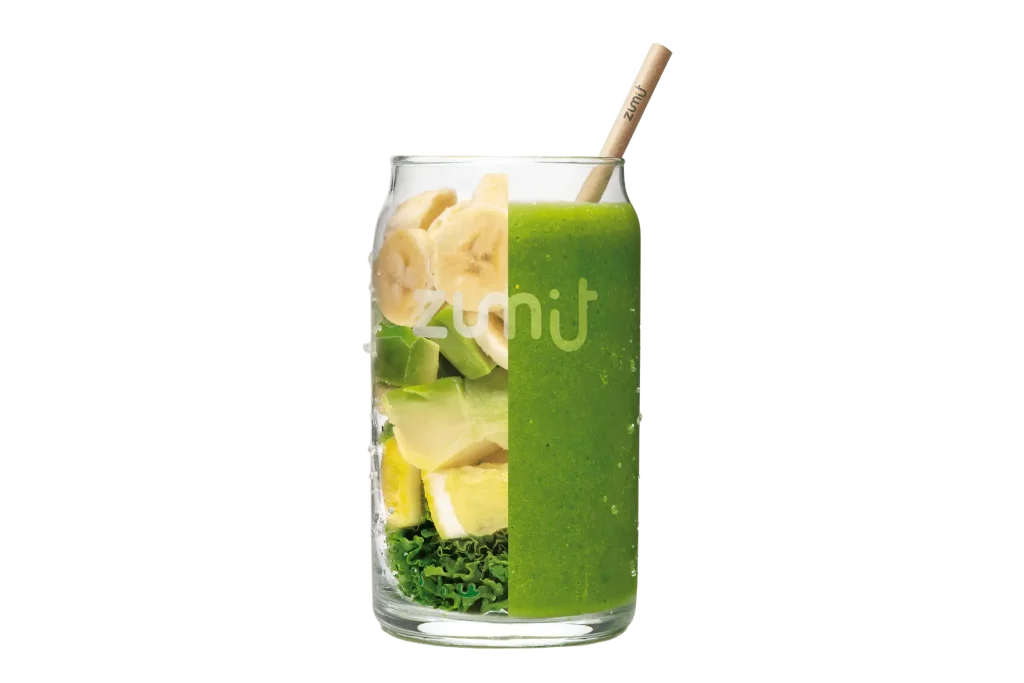 Smoothie Aguacate Mix de Zumit- Caja de 20 unidades de aguacate, plátano, limón y col rizada