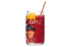 Smoothie Berries Paradise de Zumit- Caja de 20 unidades de fresa, arándano, mango y cereza