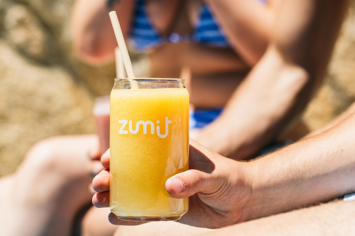 Smoothie tropical Caribbean Passion de Zumit